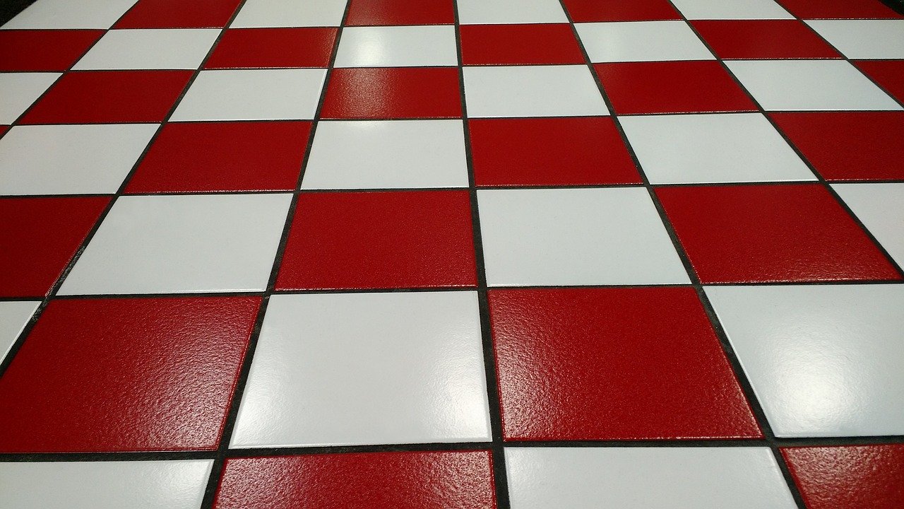 professional tiled kitchen floor